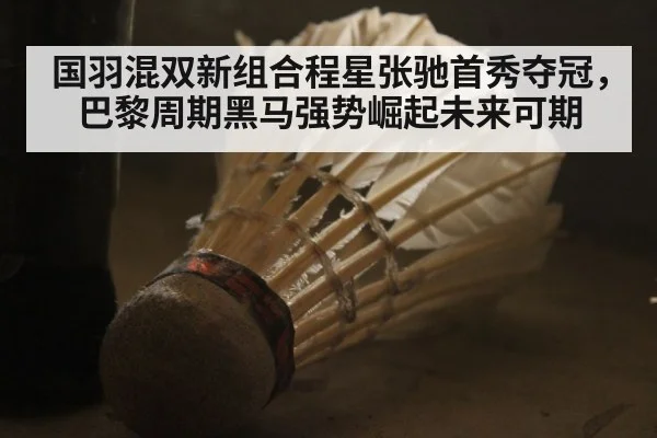 国羽混双新组合程星张驰首秀夺冠,巴黎周期黑马强势崛起未来可期